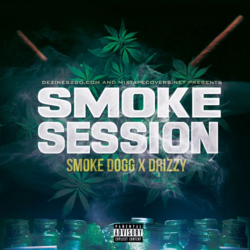 smoke sessions mixtape cover template