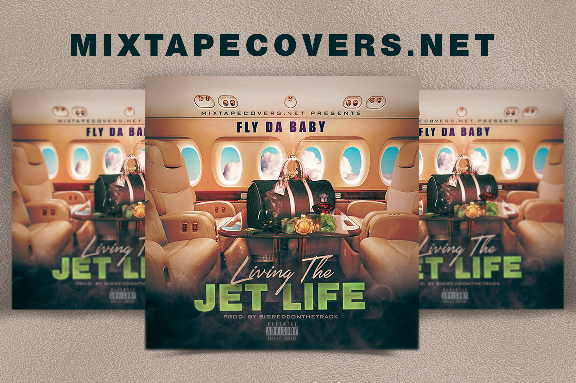 Jet Life Mixtape Design Template | MixtapeCovers.net