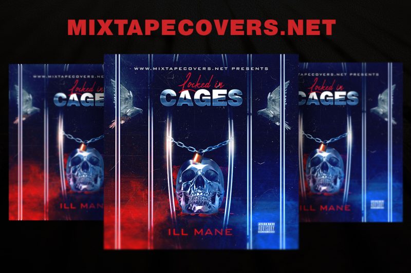 Locked in Cages Mixtape Cover Templates mixtape psd artist